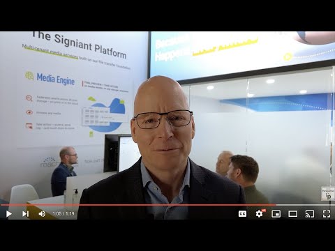 IBC 2022: Signiant's Ian Hamilton