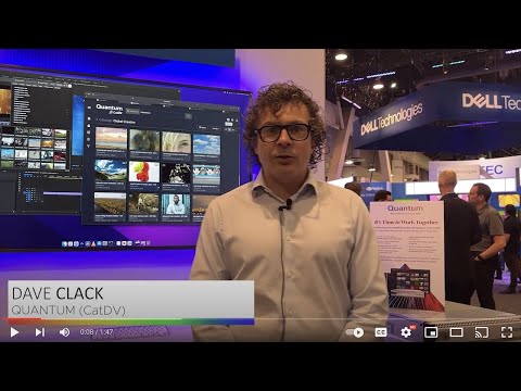 NAB 2022: Quantum's Dave Clack