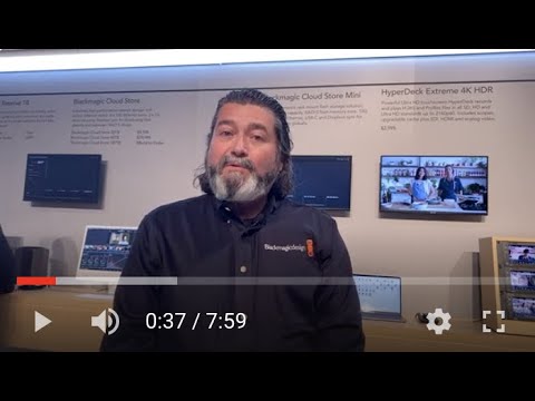 NAB 2022: Blackmagic's Bob Caniglia