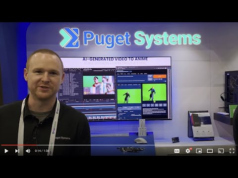 SIGGRAPH 2023: Puget Systems' Eric Brown