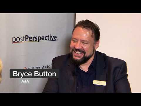 NAB 2019: AJA's Bryce Button