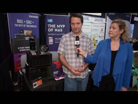 SMPTE 2018: QNap's Daniel Francis Lyon