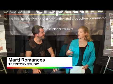 SIGGRAPH 2018: Territory Studio's Marti Romances