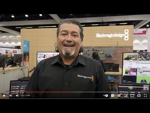 SIGGRAPH 2023: Blackmagic's Bob Caniglia