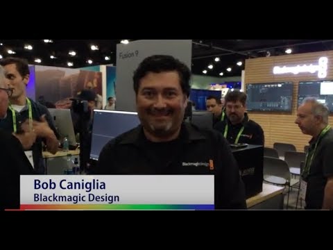 SIGGRAPH 2017: Blackmagic's Bob Caniglia