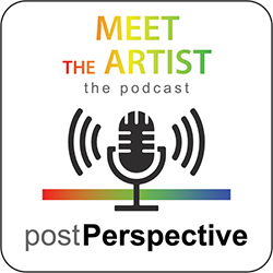 Meet the Artist the podcast from post perspective logo